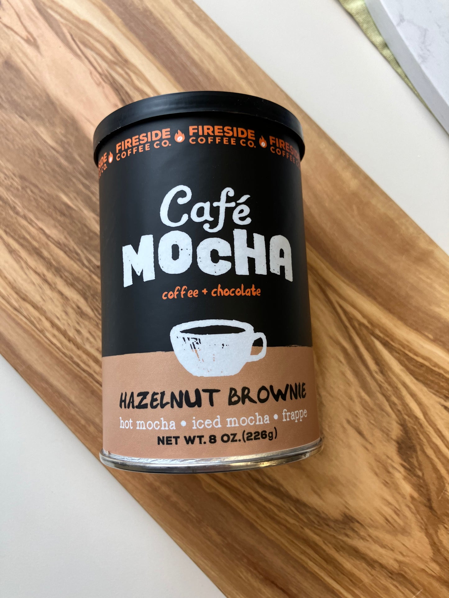 Hazelnut Brownie Cafe Mocha
