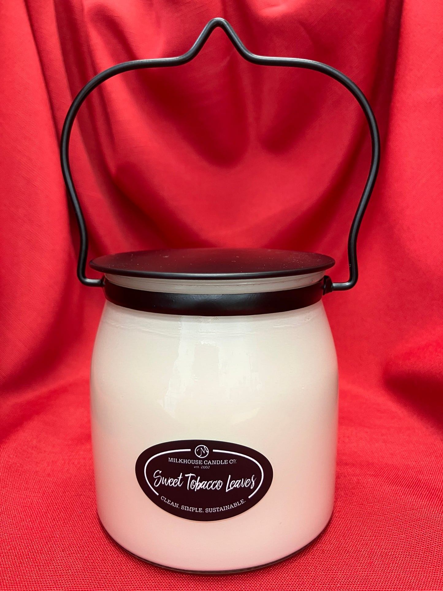Sweet Tobacco Leaves Jar Candle