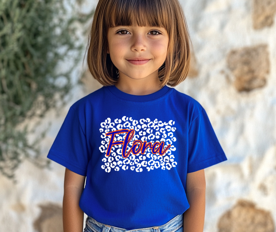 Flora Leopard Print T-Shirt